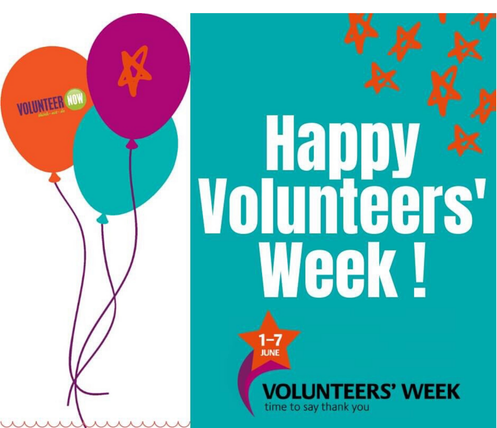 Happy Volunteers' Week 2020! Volunteer Now