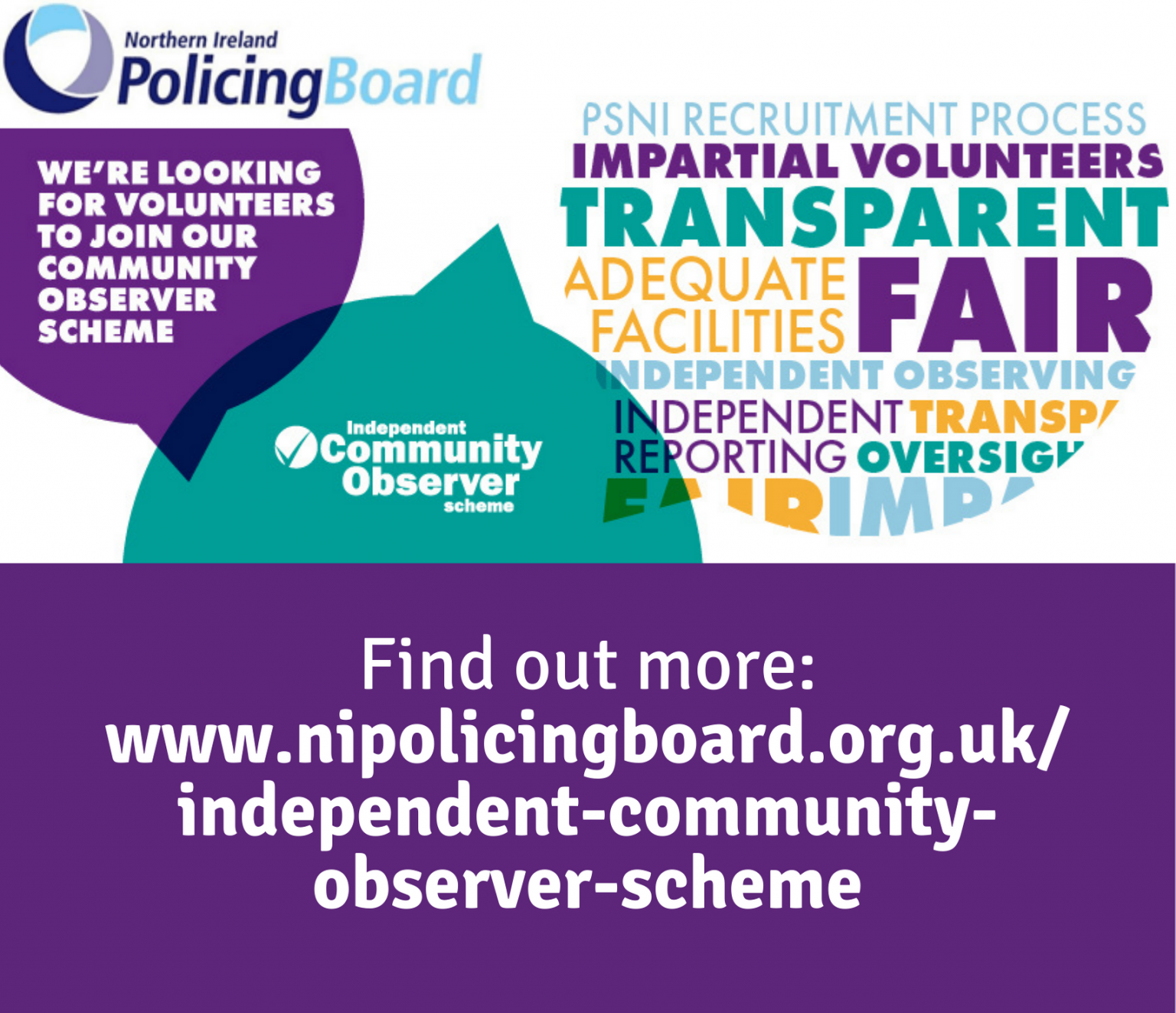 Independent Community Observers - Volunteer Now