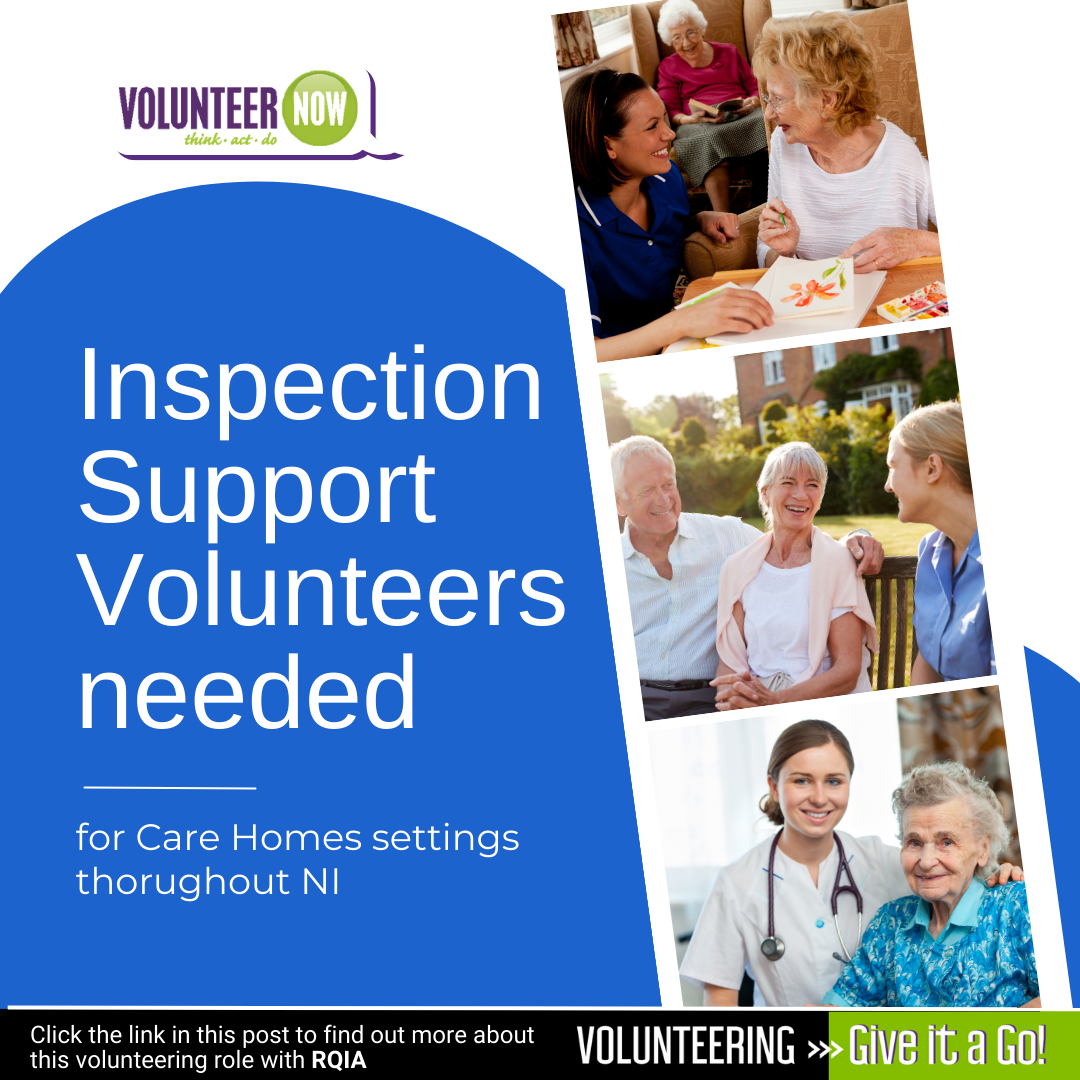 RQIA seeks volunteers for Care Home inspections - Volunteer Now