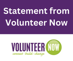 Statement from Volunteer Now